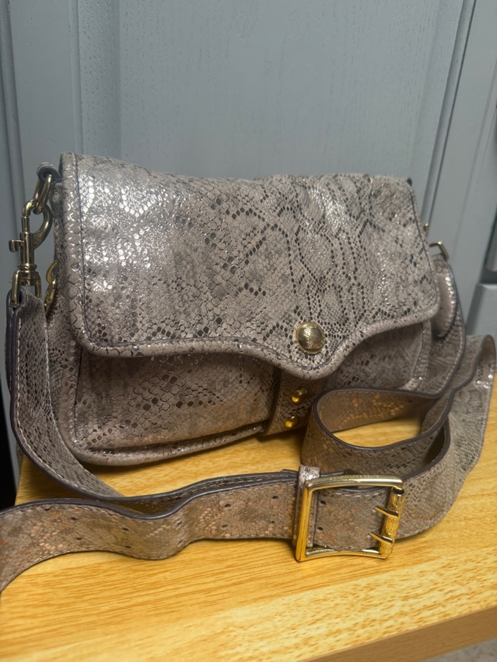 Aimee Kestenberg Great Escape Medium Leather Crossbody - Picture 10 of 17